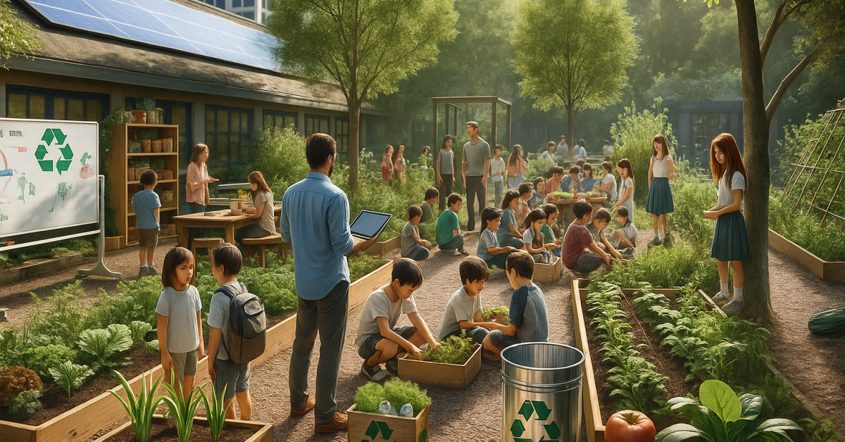 Educação e Sustentabilidade Caminhos para um Desenvolvimento Consciente