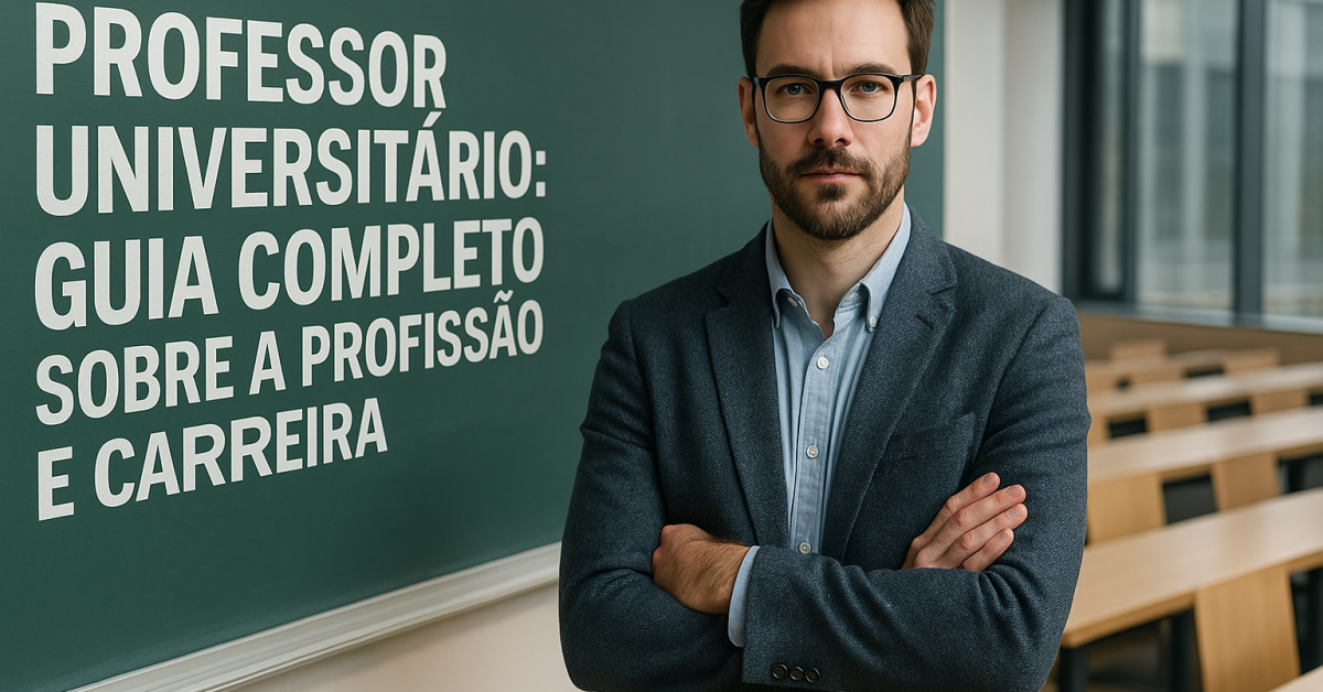 Professor Universitário Guia Completo Sobre a Profissão e Carreira