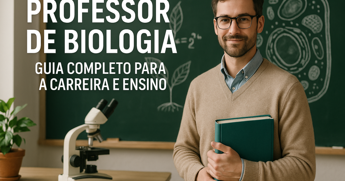 Professor de Biologia Guia Completo para a Carreira e Ensino