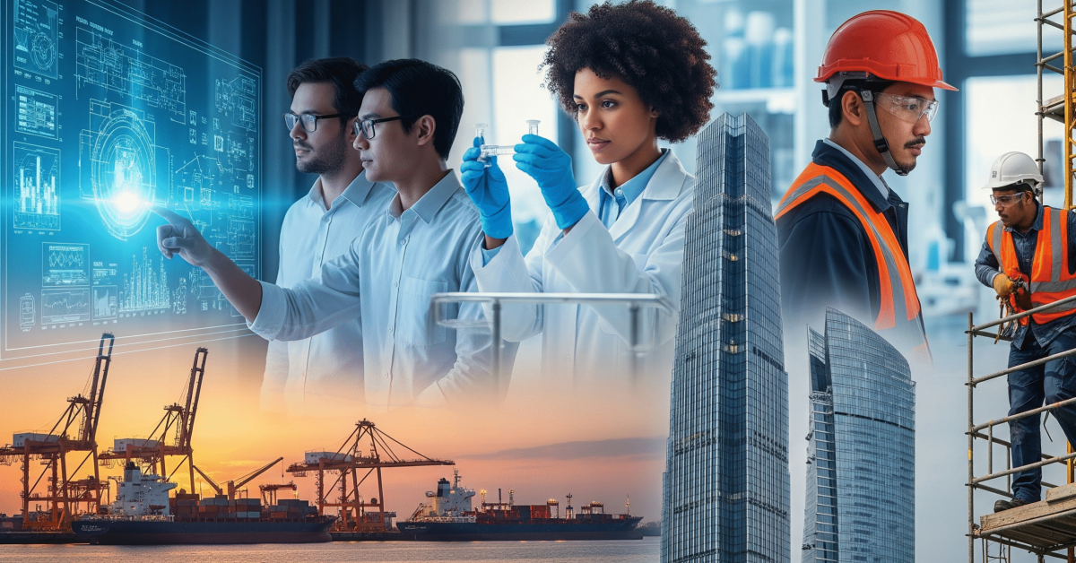 Profissões na Indústria Tendências, Habilidades e Oportunidades Futuras