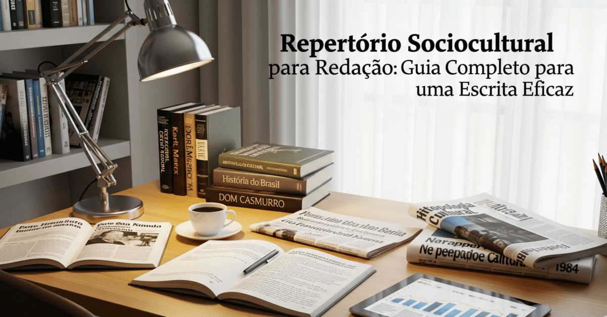 Repertório Sociocultural para Redação: Guia Completo para uma Escrita Eficaz