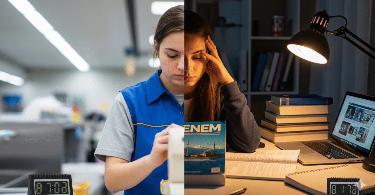 Rotina de Estudos para Quem Trabalha e Estuda para o ENEM Rotina de Estudos