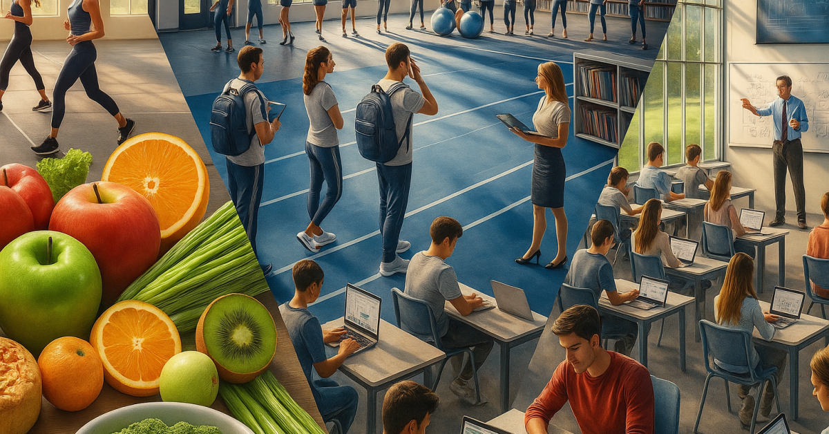 Saúde na escola: Como a escola promove o bem-estar dos alunos
