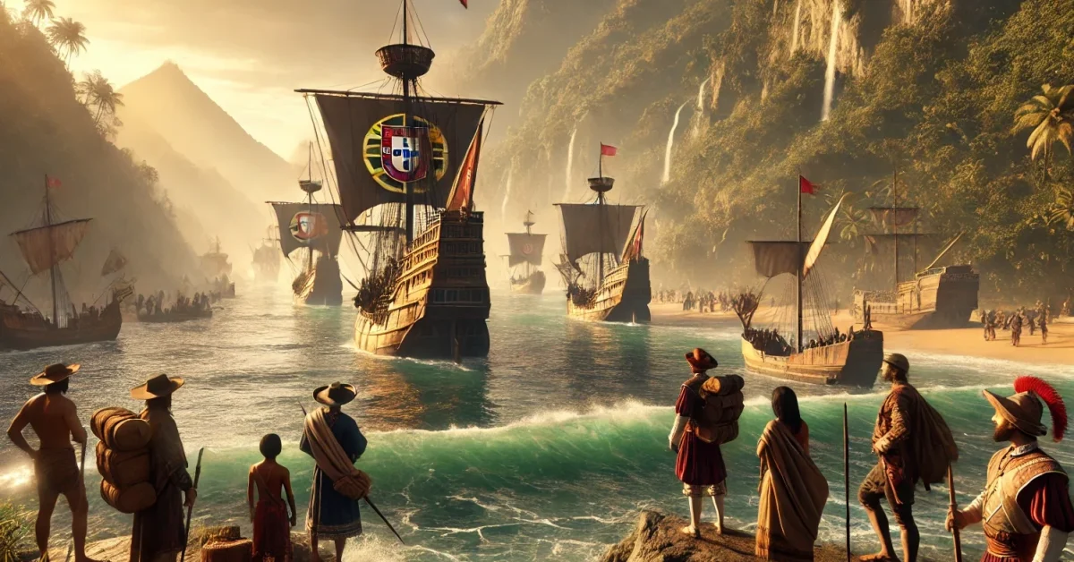 A chegada de Portugal ao novo mundo