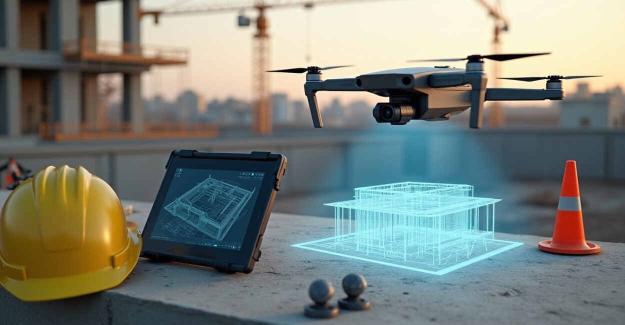 Drones na Construção: Inspeção, Mapeamento e Segurança
