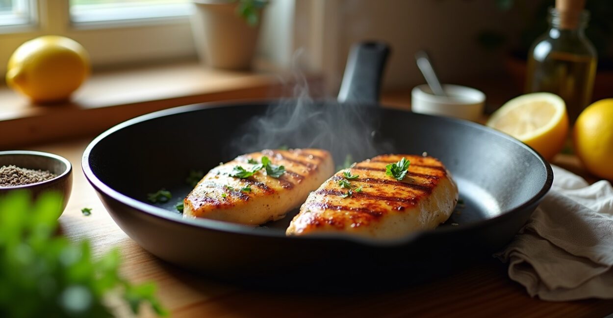 Frango Grelhado Rápido com Tempero Caseiro: Simples para um Jantar Suculento em Menos de 20 Minutos Frango Grelhado Rápido com Tempero Caseiro: Simples para um Jantar Suculento em Menos de 20 Minutos