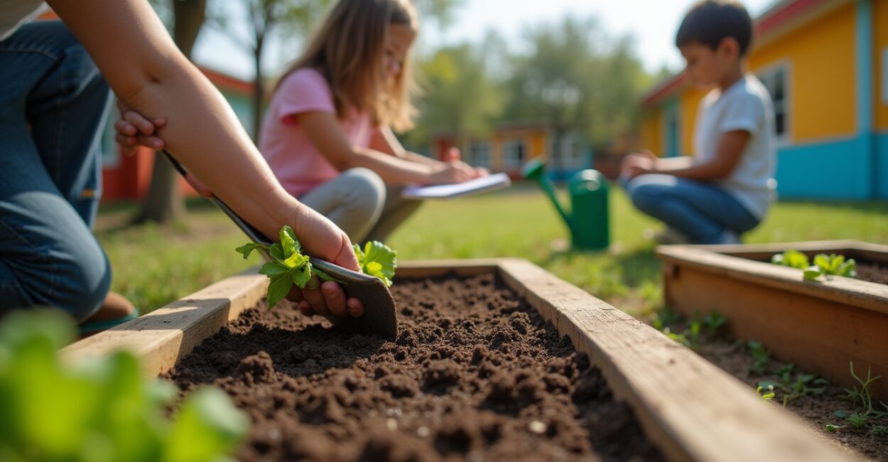 Horta escolar como laboratório: projetos que inspiram 2025