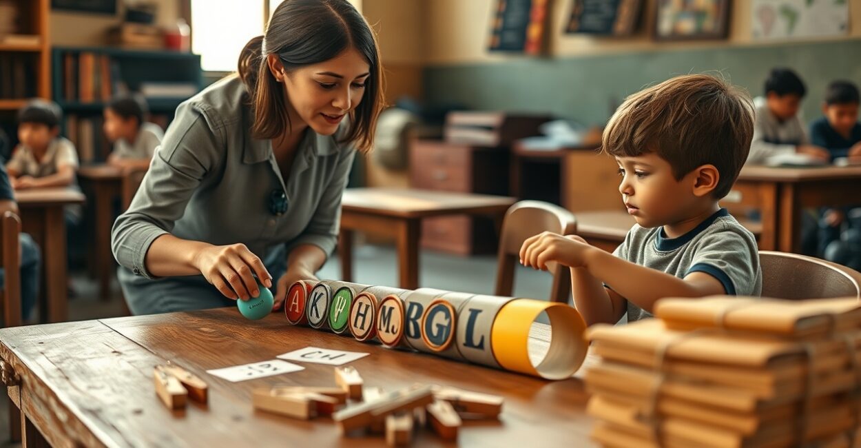 Jogos Educativos para Alfabetização com Material Barato