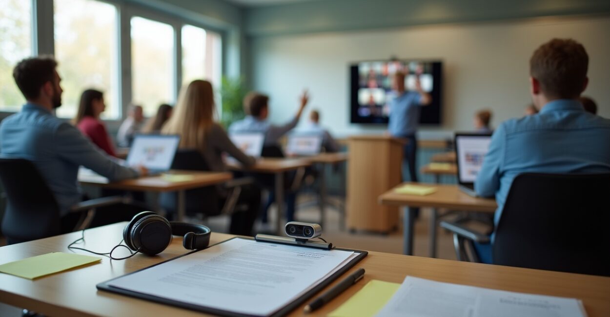 Salas híbridas: como ensinar com presença e online