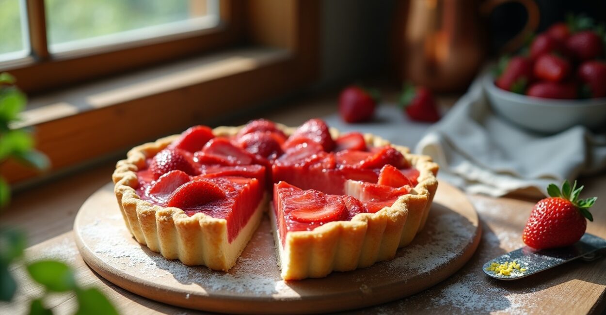 Torta de Morango Caseira: Receita Prática e Tradicional Torta de Morango Caseira: Receita Prática e Tradicional